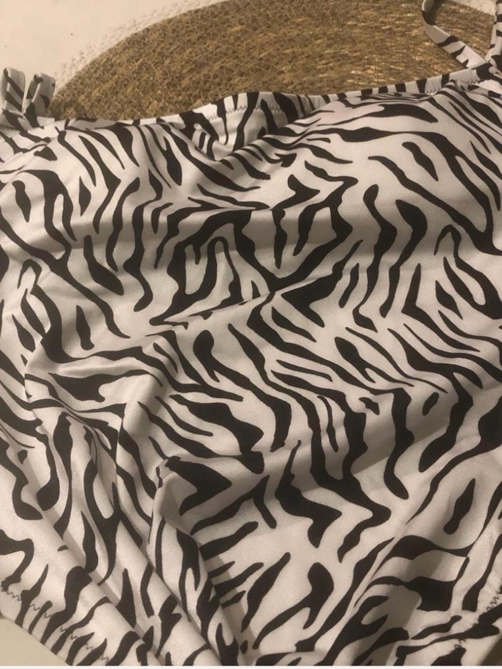 Victoria Secret Zebra Print One Piece Swimsuit
